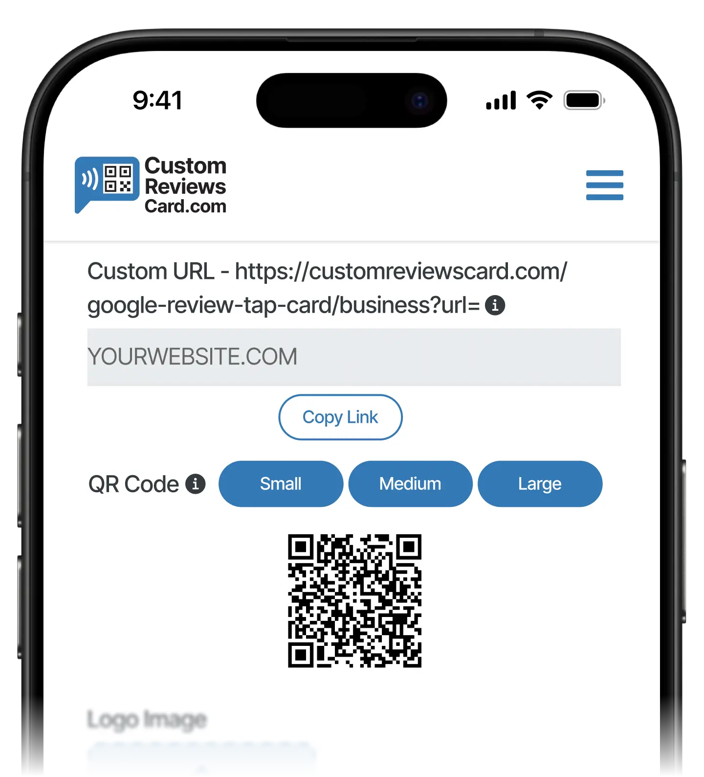 Copy URL & QR Code